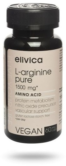 Купить L-Arginine Pure нейтральный 60 капсул в Алматы – Магазин на Kaspi.kz