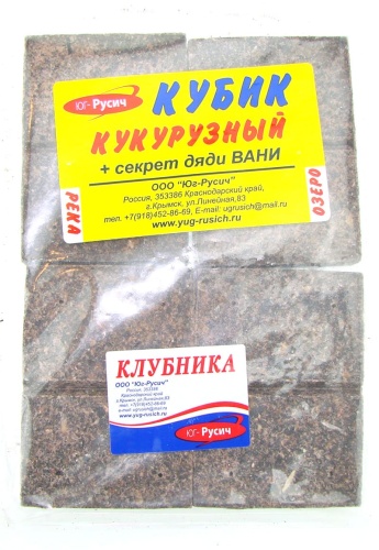 ЮГ-РУСИЧ M204 кукурузная Клубника натуральный 0.3 кг