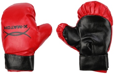 Боксерские перчатки X-Match 4 oz красный