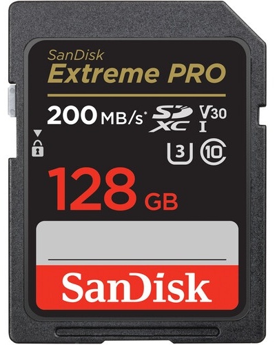 Карта памяти SanDisk Extreme Pro UHS-I V30 SDSDXXD-128-GN4IN 128 Гб