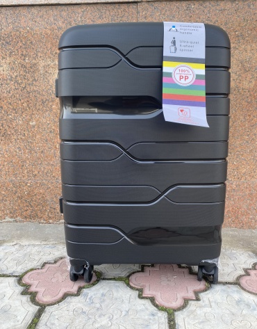 Чемодан Longstar 715593 полипропилен 98 л черный