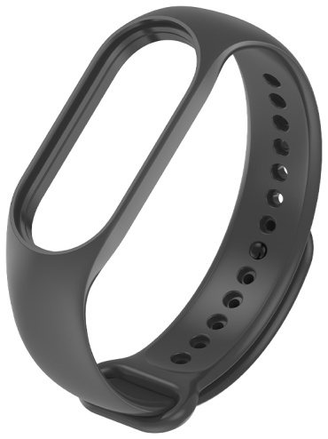 Ремешок MindStore для Xiaomi Mi Band 3, Mi Band 4 серый