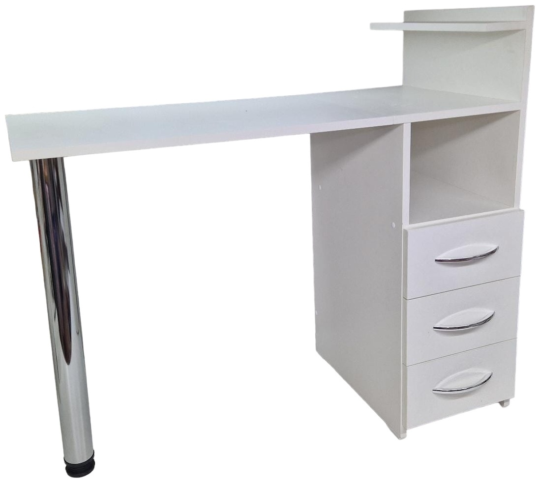 AraMebel Kz стол белый 45х92 см