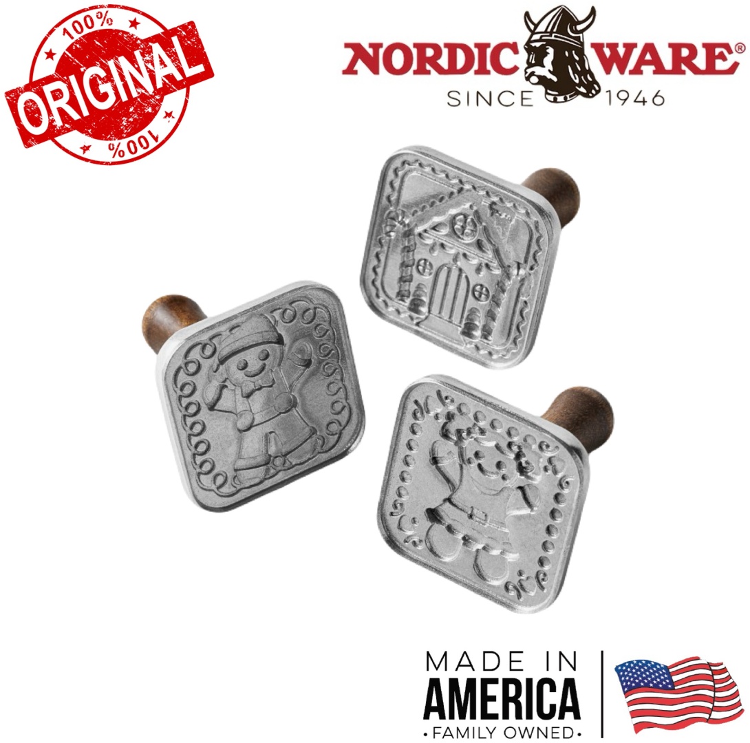 NORDIC WARE USA форма 3D Cookie Stamps, металл