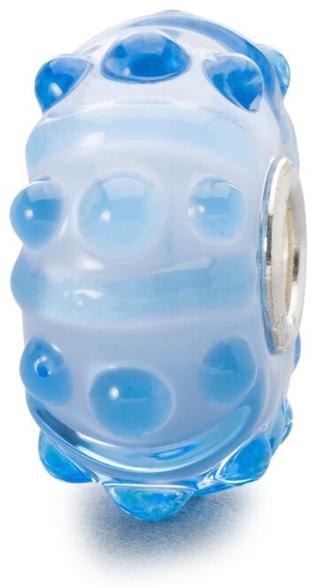 Шарм Trollbeads TGLBE-20119 вес 1.95 г серебро, муранское стекло