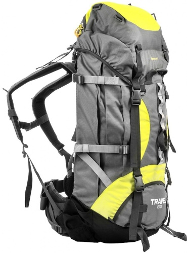 Nisus N-TB084-80L-G для охоты и рыбалки 80 л серый