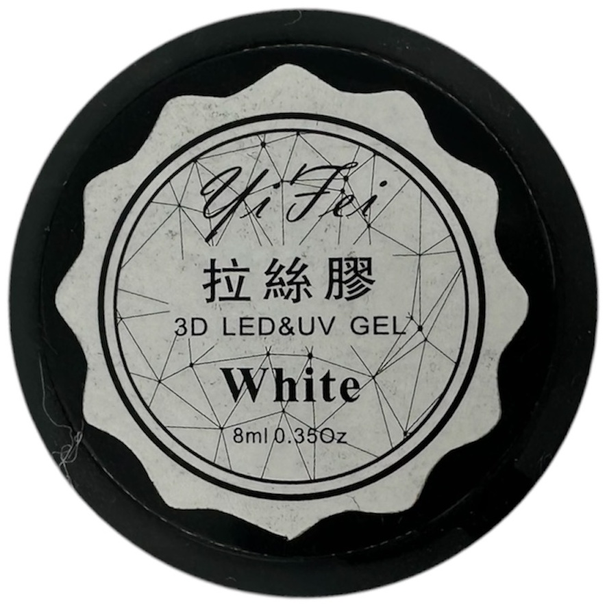 Yi Fei гель для дизайна 3D White 8 мл