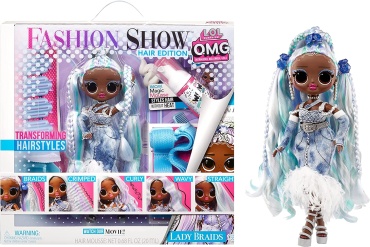 Кукла-модель MGA Entertainment Lady Braids 25 см