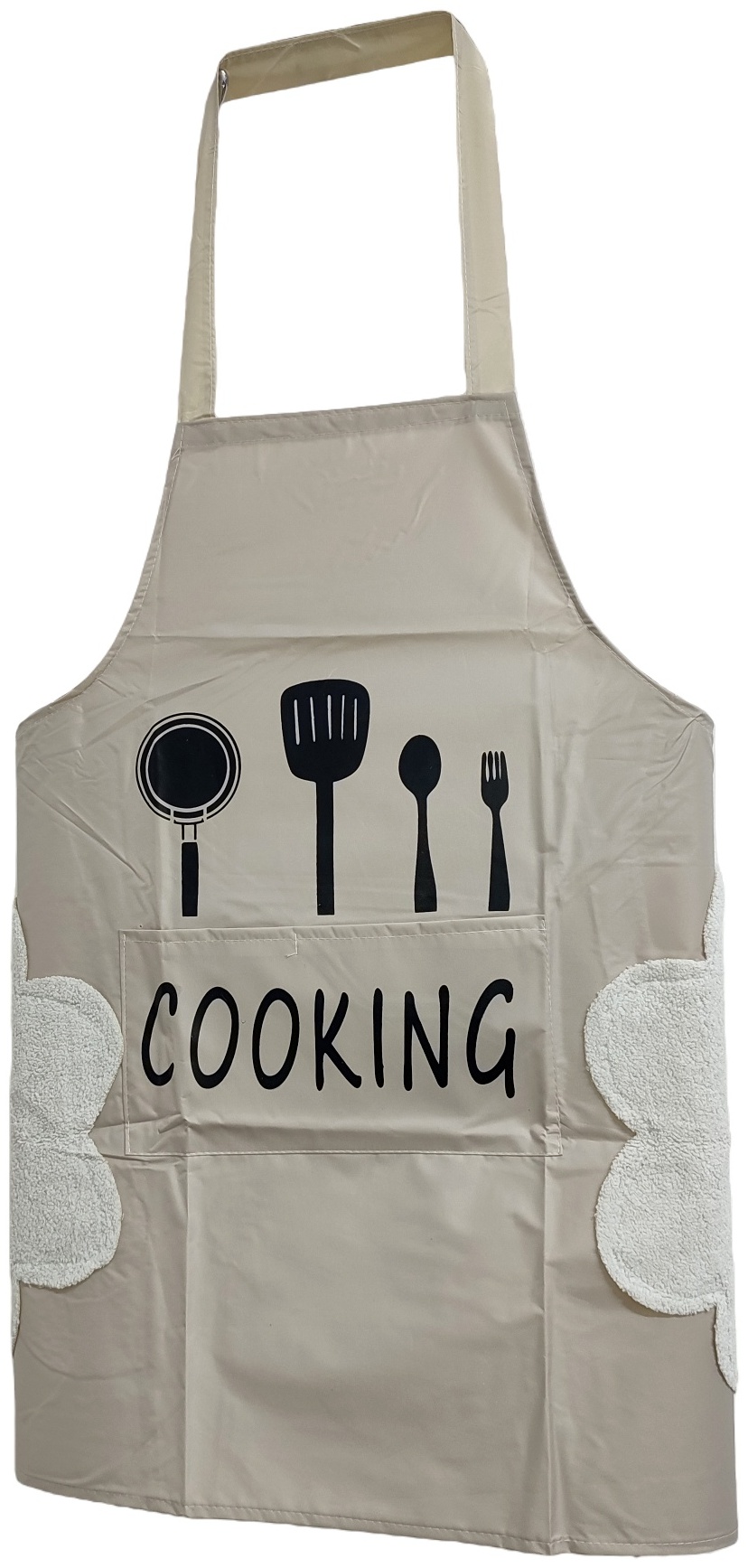 Купить Фартук Домашний Cooking FQA51 69x66 см ДАК, серый в Алматы ...