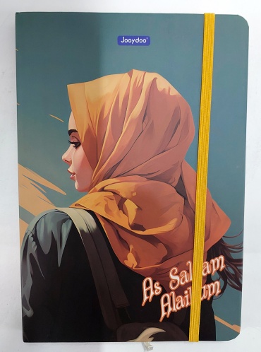 Блокнот BookLand Девушка в хиджабе , A5, 80 л, мультиколор