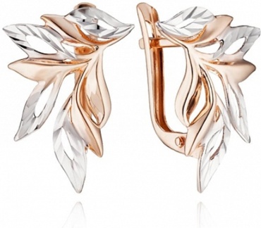 Серьги Lucente EAR-LU-585-779487 вес 2.255 г золото, без вставок