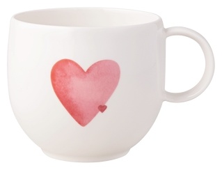 Кружка Villeroy&Boch «With Love», 290 мл, фарфор, 1 шт.