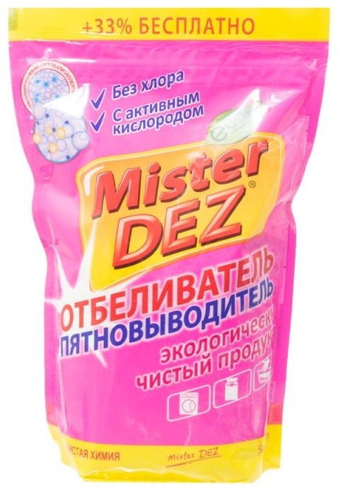 Купить MISTER DEZ отбеливатель-пятновыводитель отбеливатель ...