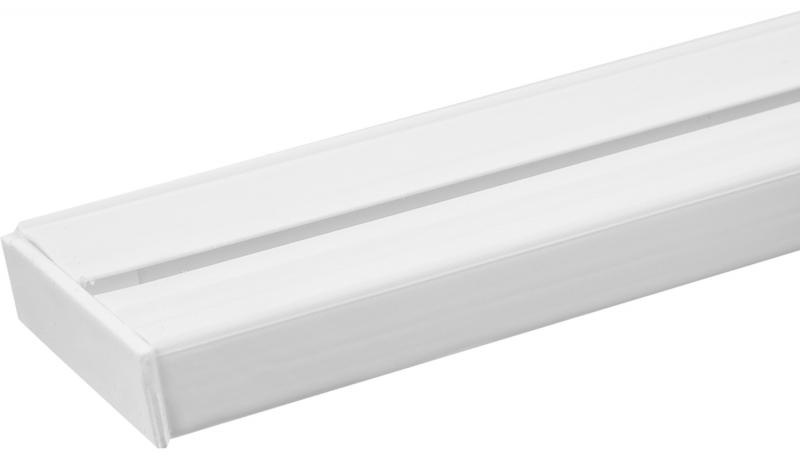 Карниз Legrand профильный однорядный белый 200 см
