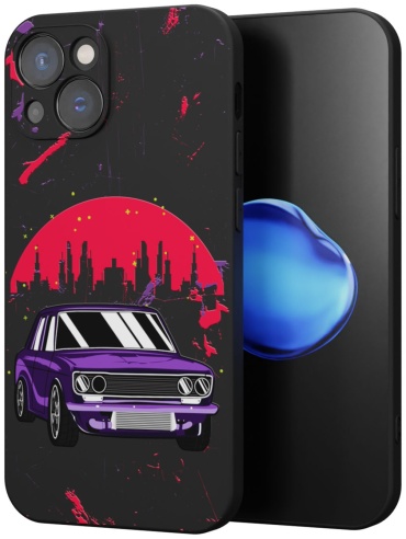 Чехол Mcover для Apple iPhone 15 рисунок