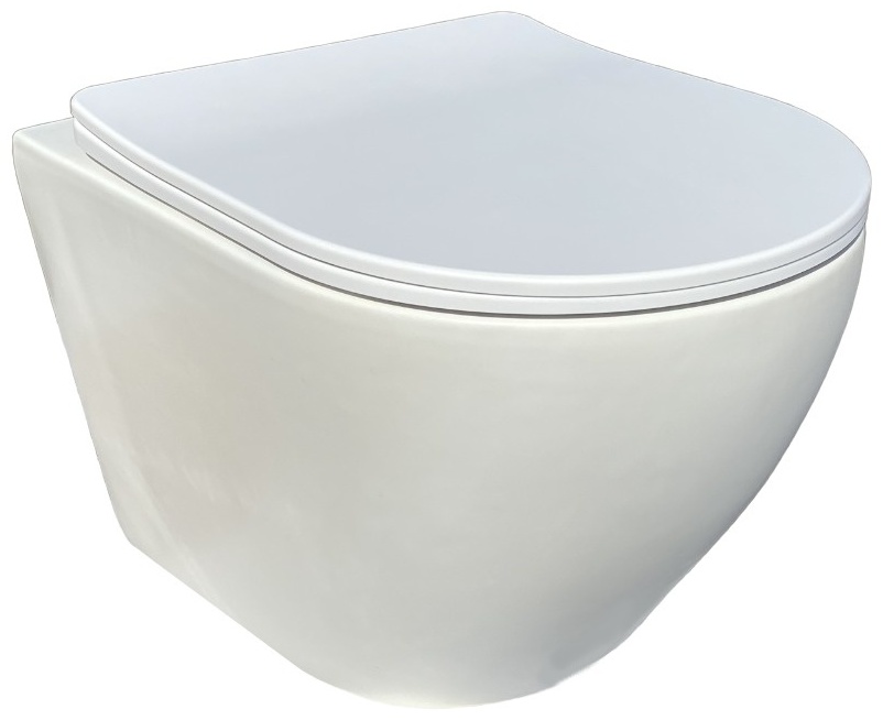 Унитаз подвесной YHJ-2479 (матовый белый) (сиденье в комплекте) - артикул K0000080177