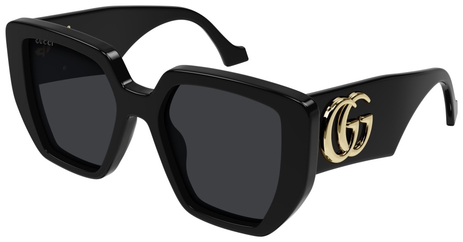 GUCCI прямоугольные однотонные