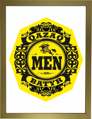 Ansa постер Men Qazaq 33x43 см