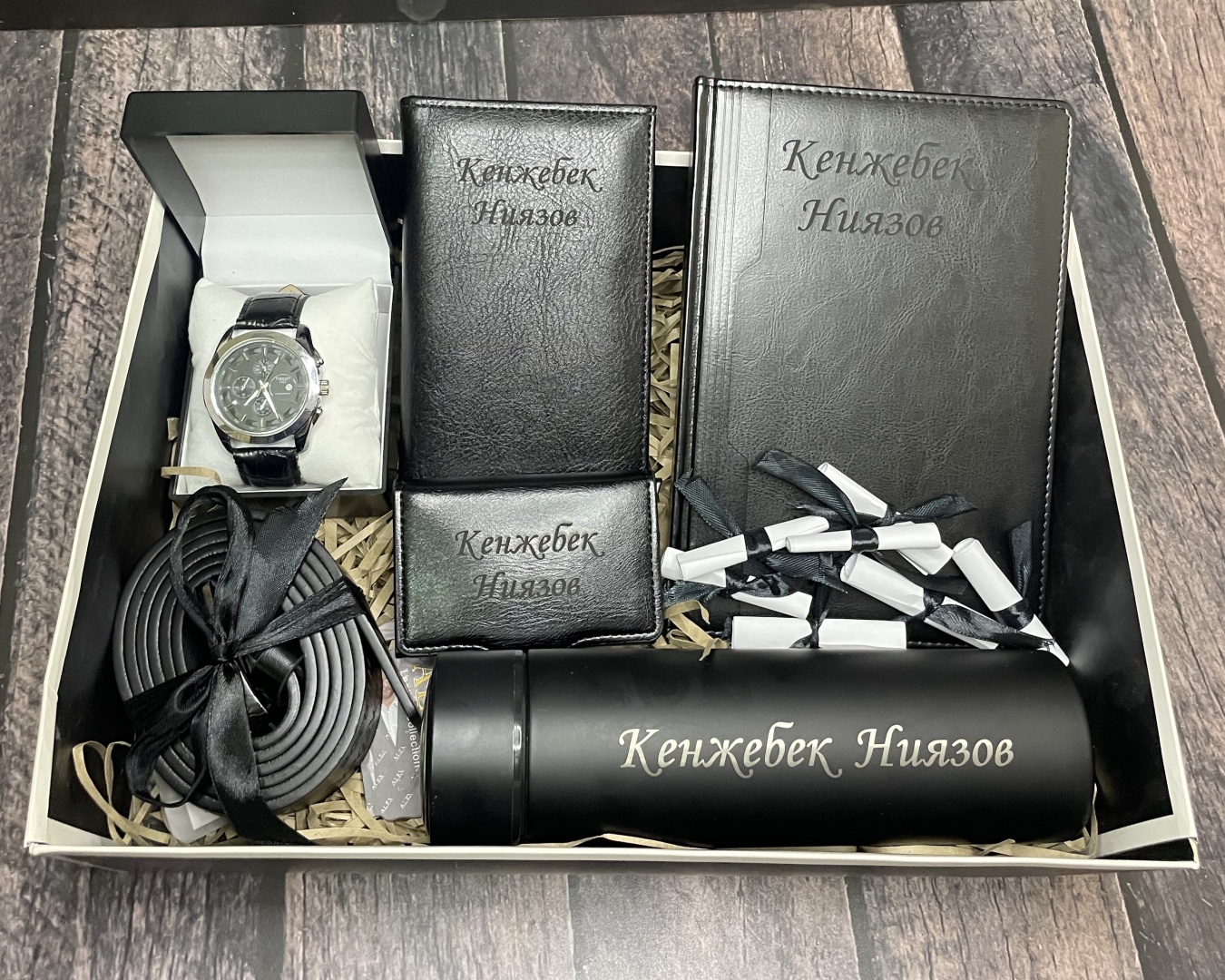 Купить Именной подарок BEAUTYGIFTS 13-13 кошелек черный в Алматы ...