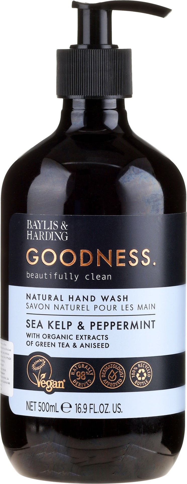 Жидкое мыло туалетное Goodness Sea Kelp & Peppermint Hand Wash 500 мл