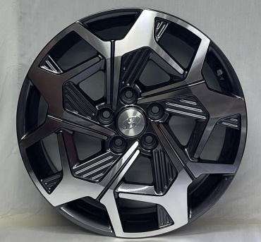 Bai Wheels 5377 7x18/5x114.3 D60.1 ET49 4 диска черный, серебристый, графит