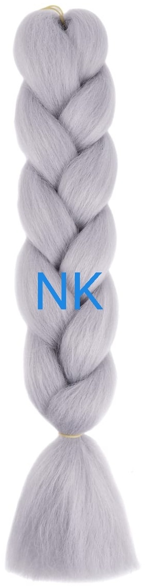 Easy Braid канекалон пепельно-серый женский