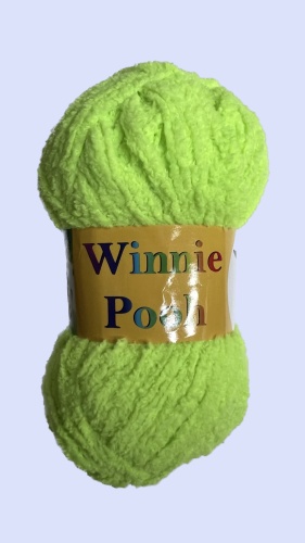 Моток Jina Winnie pooh неон-зеленый 115 м 50 г