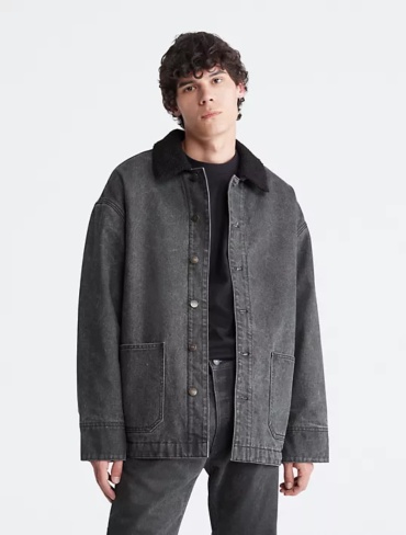 Зимняя куртка Calvin Klein серый