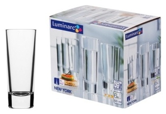 Набор стопок для водки Luminarc 50 мл, 6 шт