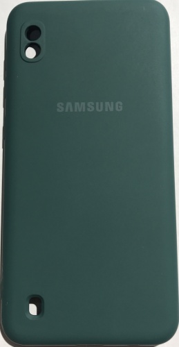 Чехол для Samsung Galaxy A10 зеленый