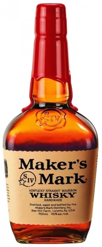 Виски Makers Mark бурбон 45% 0.7 л
