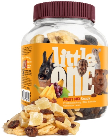 Little One Fruit Mix Snack для кроликов, грызунов 200 г