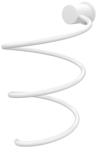 WasserKRAFT держатель K-1080WHITE 1 шт, металл