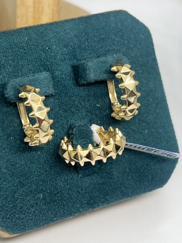 Zhanar Gold 828283 вес 5.81 г золото, без вставок