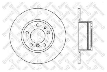 Диски Stellox передние 6020-1518-SX