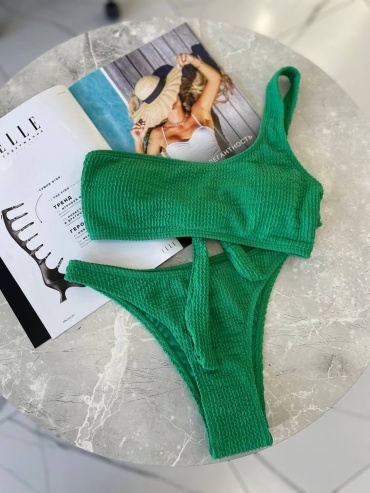 Купальник раздельный Shantal Lingerie зеленый