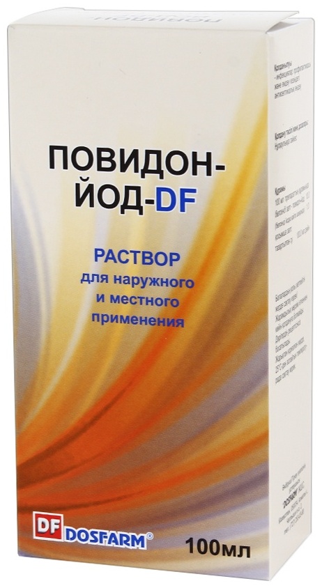 Купить Повидон-йод DF р-р д/нар мест.прим.100мл в Алматы – Магазин на ...