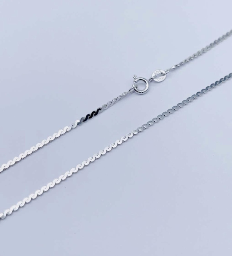 LAVZ JEWELLRY 01000 длина 55 см, вес 5.1 г серебро, плетение снейк