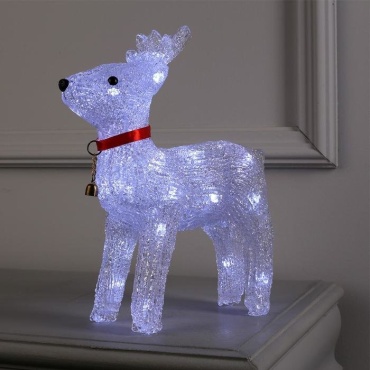 Luazon Lighting Олень с колокольчиком 30 см