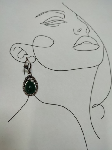 Серьги Fashion Jewelry бижутерный сплав, без вставок