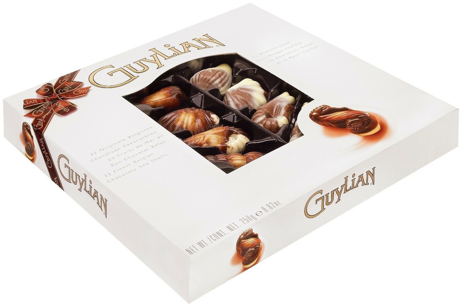 Купить Конфеты шоколадные GUYLIAN Морские ракушки 250 г в Алматы ...
