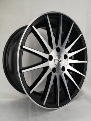 Vossen VFS-2 7.5x17/5x114.3 D73.1 ET35 4 диска черный