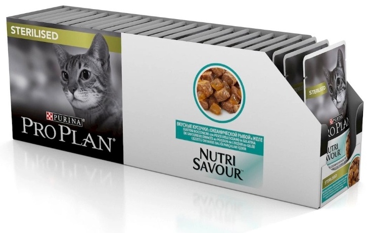 Pro Plan Nutrisavour Sterilised Купить