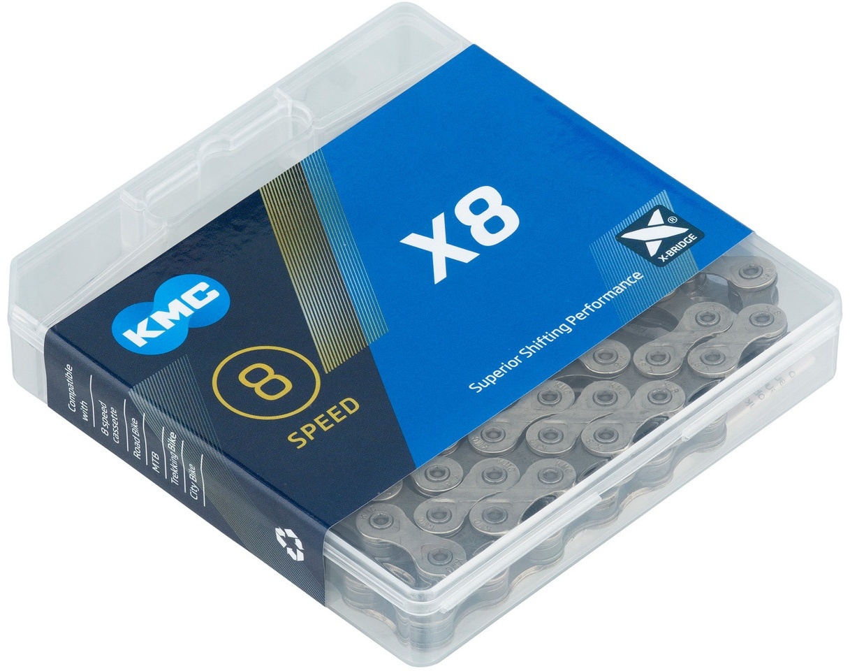 Цепь KMC X8 silver-grey