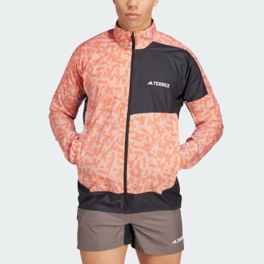 Ветровка Adidas TRAIL WIND J розовый