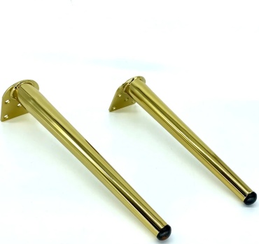 Ножка DivanMaster.Kz HC-L01-30G, 1 шт, сталь, золотой