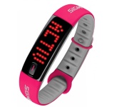 Фитнес-браслет Sigma Sport Activo черно-розовый