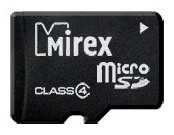 Карта памяти Mirex MicroSD 13612-MCROSD04 4Gb