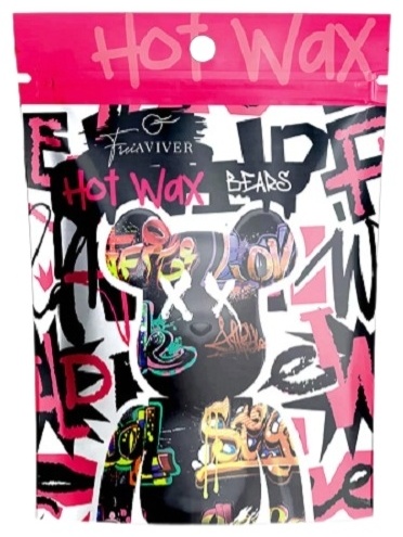 Воск FreiAVIVER Hot Wax BEARS розовый плотность средняя в брикете 100 г