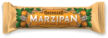 Grondard Marzipan Сочный апельсин шоколадный батончик молочный 50 г